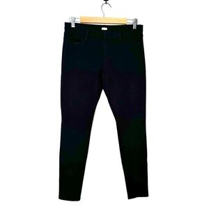 J. Crew | Black Ponte Knit Skinny Pants Size 8